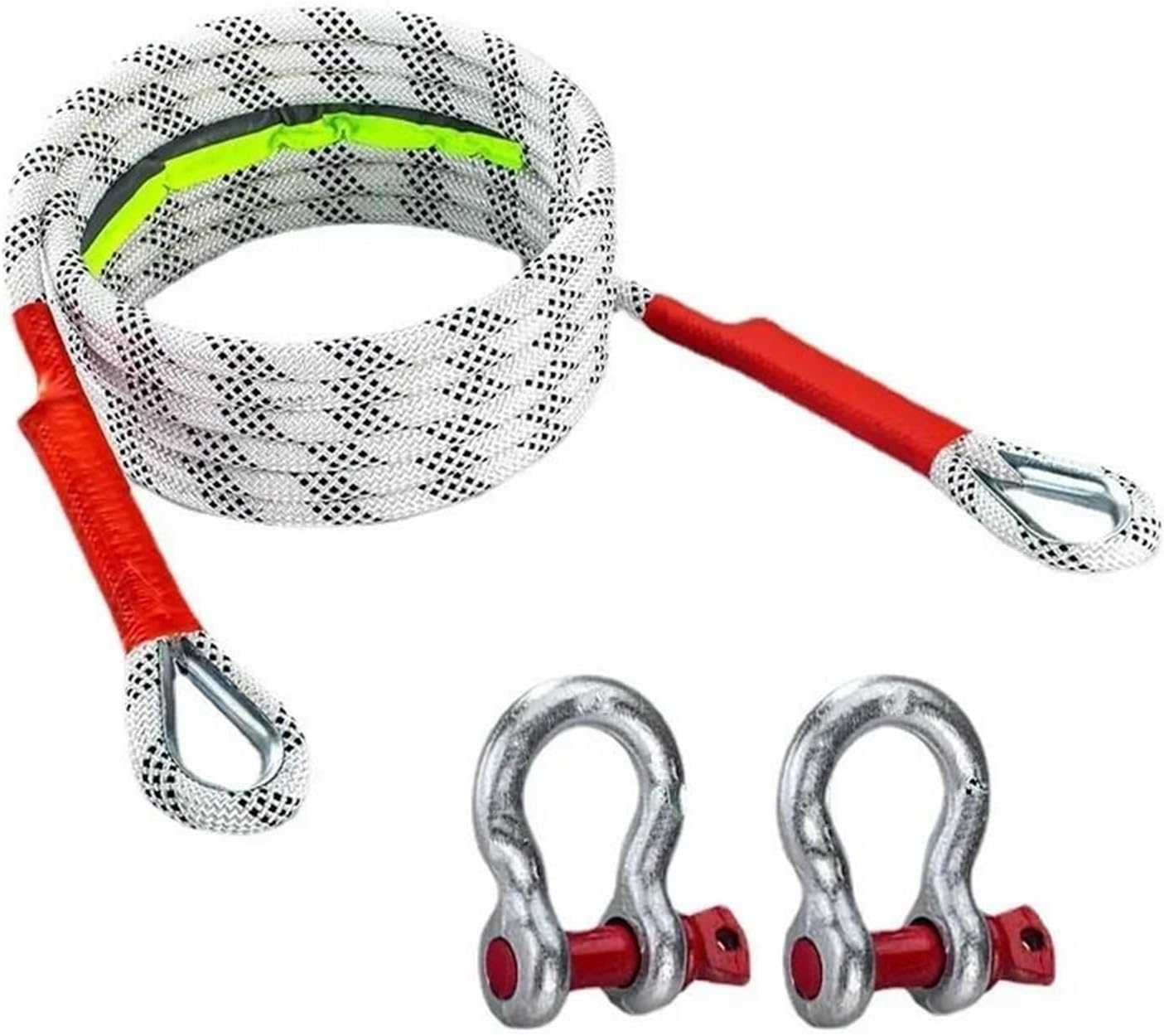 C.L.LINK シーエルリンク 牽引ロープ 12トン ピンク 両側フック 収納袋